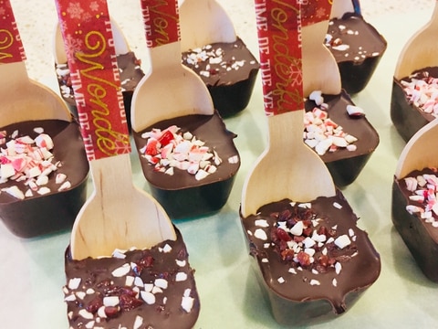 スプーンinチョコレート